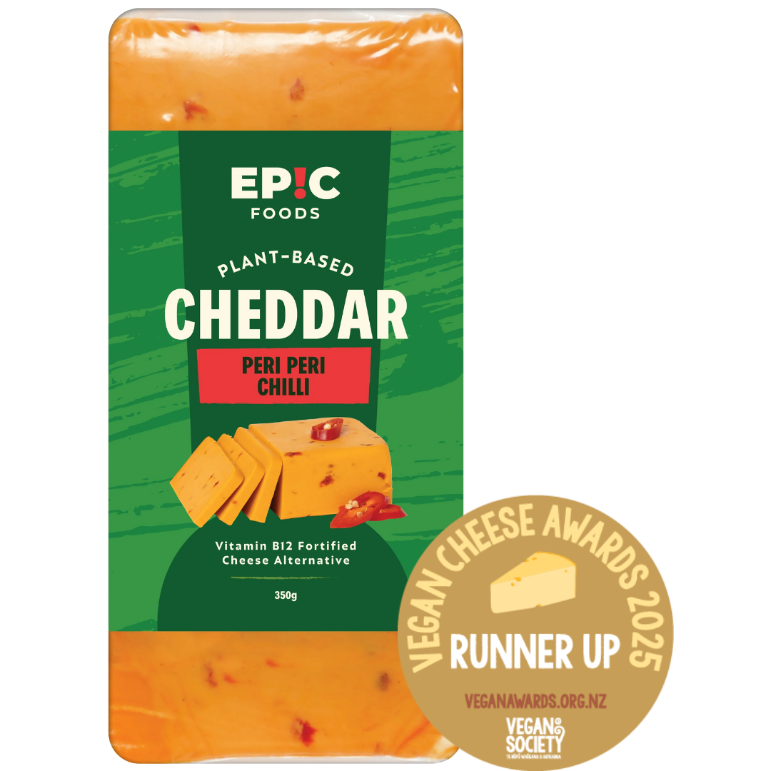 Plant-Based Peri Peri Chilli Cheddar