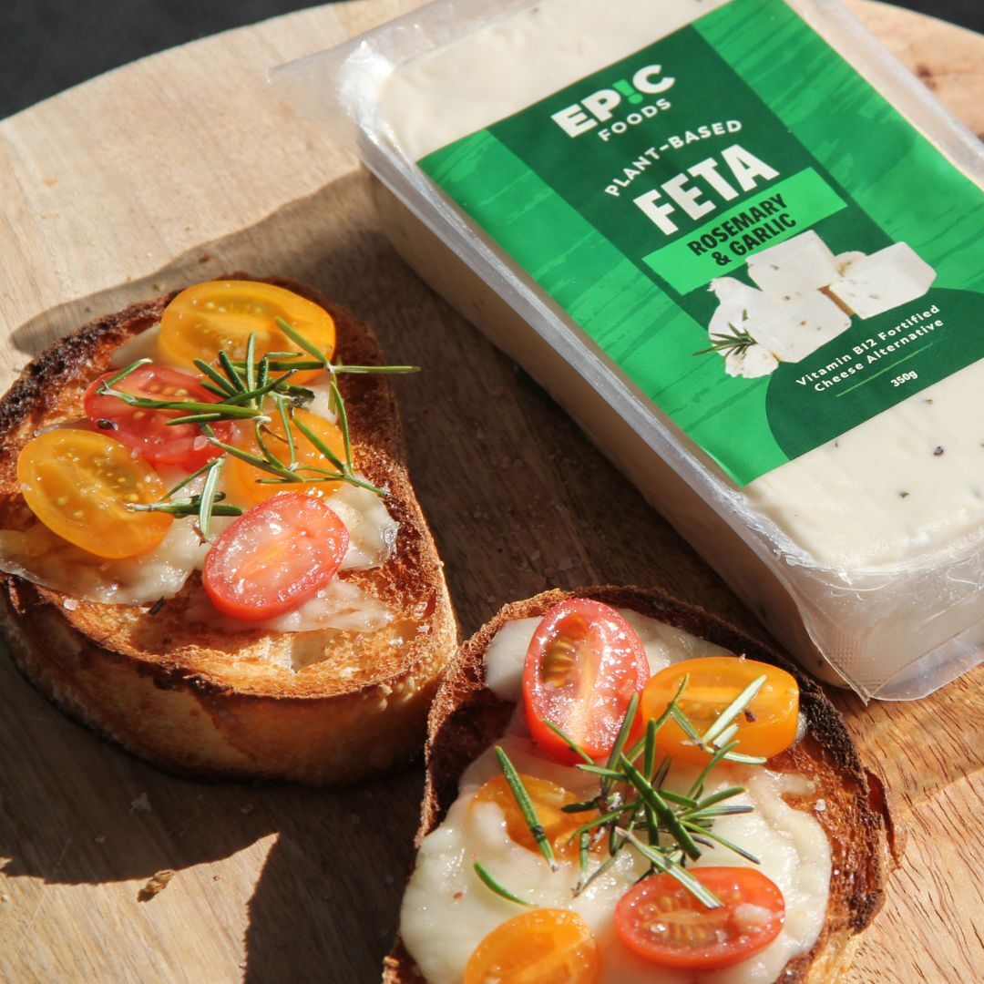 Plant-Based Rosemary & Garlic Feta