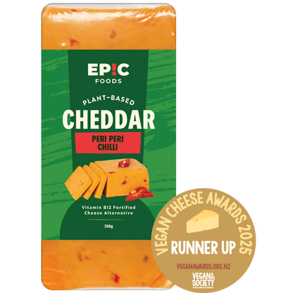 Plant-Based Peri Peri Chilli Cheddar